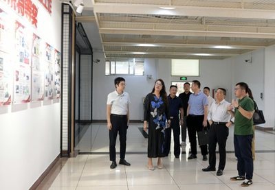 廈門市委統戰部副部長陳宏一行調研南洋新階人士實踐創新基地